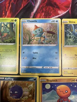 Pokemon Tcg Miscut Error 5 Cards Shining Fates Common New Mint - Image 5