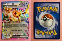 Eevee ex 075/131 Prismatic Evolutions | 2025 Pokemon Card Double Rare Holo | NM - Image 3