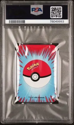 1999 Pokemon Weezing Mini Playing Card Poker Bicycle 8 of Spades PSA 10 Gem Mint - Image 2