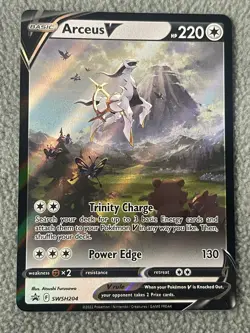 Arceus V SWSH204 SWSH: Sword & Shield Promo Cards Holo - Image 1