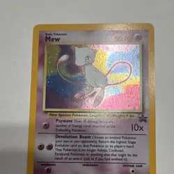 Mew 09/53 Wotc Promo Basic Holo Pokemon TCG Pokemon Card Ken Sugimori - Image 1