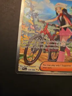 Pokemon Dawn 129/094 Full Art Holo Trainer Card English TCG - Image 2