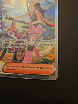 Pokemon Dawn 129/094 Full Art Holo Trainer Card English TCG - Image 3