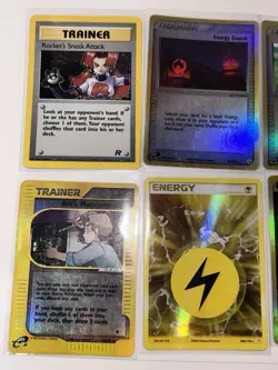 Pokemon TCG Holographic Cards Lot Of 10 - Image 2