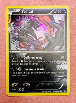 Yveltal | RC16/RC32 | XY Generations | 2016 Anniversary Pokemon Card Holo | MP - Image 1