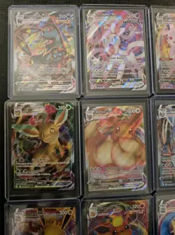 Eeveelution Vmax 9 Card Complete Set Pokemon Evolving Skies NM Umbreon Eevee - Image 2