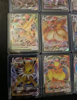 Eeveelution Vmax 9 Card Complete Set Pokemon Evolving Skies NM Umbreon Eevee - Image 5