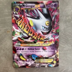 Pokemon M Gengar EX Mega Evolution Holo #210 English TCG Card - Image 1