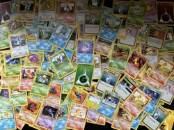 Vintage Pokemon Cards Bundle x 100 including base set 1999 WOTC - Image 2