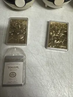 Pokemon Gold Plated 1999 23K Trading Card Burger King Promo Limited Edition - Image 4