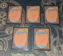 M.T.G. Phyrexia All Will Be One Phyrexian Lands All Five (5) Foil M/NM - Image 2
