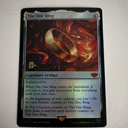 🔥 ONE RING🔥 foil 🔥sealed Prerelease 🔥gem mint🔥Lord of the Rings MtG - Image 3