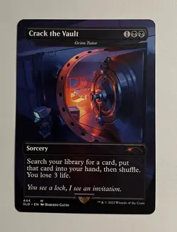MTG SLD Crack The Vault - Grim Tutor Fortnite Near Mint Regular - Image 1