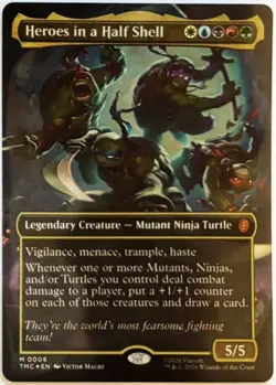 MTG Teenage Ninja Mutant Turtles Commander Heroes in a Half Shell Foil (Mythic) - Image 2