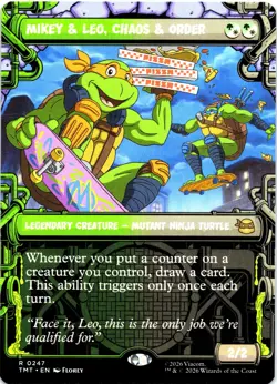 Mikey & Leo, Chaos & Order (Showcase) #247 - Teenage Mutant Ninja Turtles - TMT - Image 1