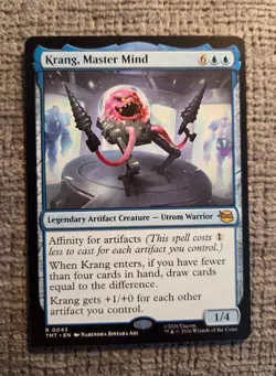 KRANG, MASTER MIND ~ NM ~ MTG Magic- 0043 TMT Ninja Turtles TMNT - Image 1