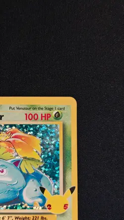 Venusaur 15/102 Celebrations: Classic Collection Holo Rare Pokemon Card NM/Mint - Image 3