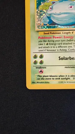Venusaur 15/102 Celebrations: Classic Collection Holo Rare Pokemon Card NM/Mint - Image 4