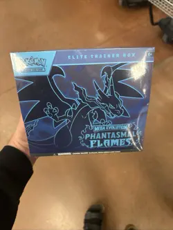 Pokemon TCG Mega Evolution Phantasmal Flames Elite Trainer Box - Image 1