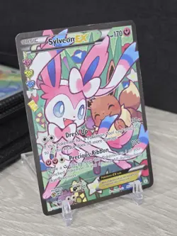Pokemon Card TCG Sylveon EX Full Art RC32-32 Generations Radiant Collection Holo - Image 1
