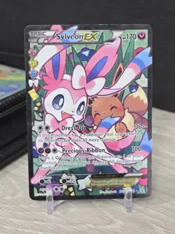 Pokemon Card TCG Sylveon EX Full Art RC32-32 Generations Radiant Collection Holo - Image 3