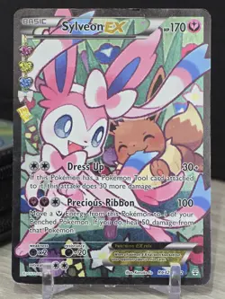 Pokemon Card TCG Sylveon EX Full Art RC32-32 Generations Radiant Collection Holo - Image 5