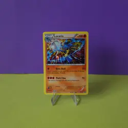 Pokemon Steam Seige Lucario XY140 Black Star Promo, NM - Image 1