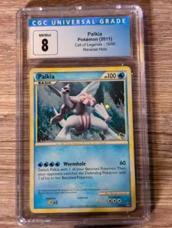 2011 Pokemon Call of Legends Palkia Holo #19 CGC 8 Mislabeled - Image 1