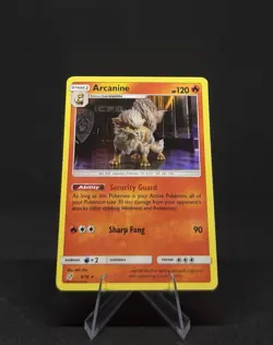 Pokemon TCG - Detective Pikachu - Arcanine 6/18 Holo - P - Image 1