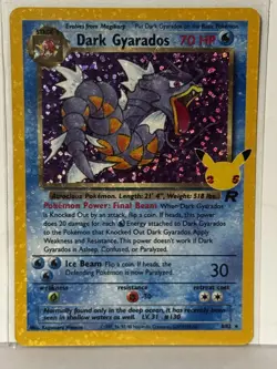 Dark Gyarados 8/82 Celebrations: Classic Collection NM Pokemon Fast Shipping - Image 1