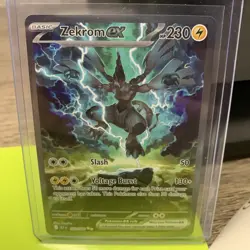 Pokemon TCG Zekrom Ex 166/086 NM/M - Black Bolt 2025 - Pack Fresh - Image 2