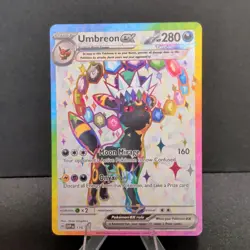 Umbreon ex SVP176 Full Art Holo Promo - Scarlet & Violet Pokemon TCG 280HP EX - Image 1