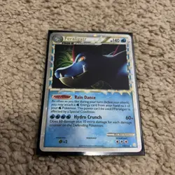 Pokemon TCG Feraligatr Prime Heartgold & Soulsilver 108/123Holo Rare Prime MP - Image 1