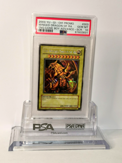 The Winged Dragon of Ra GBI-003 Prismatic-Secret Rare GEM MINT PSA 10 Yu-Gi-Oh 2 - Image 1