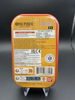 Bandai Namco One Piece CCG Tin Pack Set Vol.2 factory sealed - Image 2