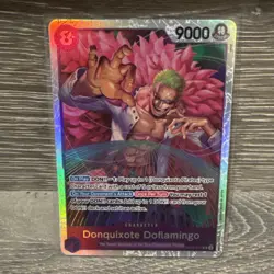 One Piece TCG Donquixote Doflamingo OP10-071 SR Royal Blood Nm English. - Image 1