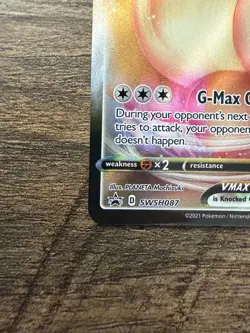 Eevee VMAX SWSH087 SWSH: Sword & Shield Promo Cards Holo Pokemon Card TCG - Image 5