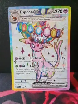 Espeon ex SVP175 Sv: Scarlet & Violet Promo Cards Holo - Image 1