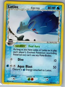 Latios - (Delta Species) 12/110 Holo Holon Phantoms - Pokemon Card - NM - Image 1