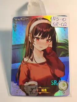 Goddess Story Yor Forger SR NS-10-SR-02 Holo Anime Waifu Card Spy x Family - Image 2