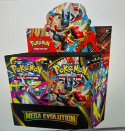 Pokemon TCG Mega Evolution Booster Box 36 Packs, PRESALE - Image 1