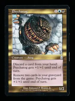 * * 1x Psychatog x1 * * Odyssey MTG LP Lightly Played - Image 1