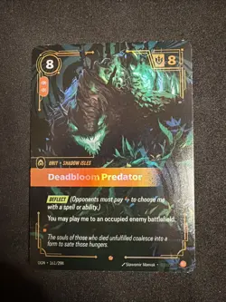 Riftbound Deadbloom Predator Origins OGN 161/298 - Image 1