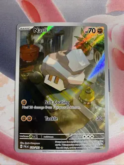Pokemon Nacli Scarlet & Violet Paldea Evolved 220/193 Holo Illustration Rare LP - Image 1
