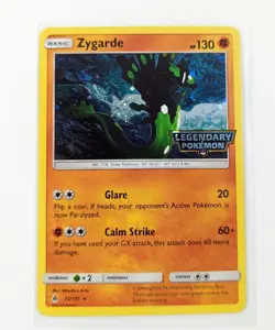 Pokemon TCG Zygarde Forbidden Light 072/131 Promo Cosmos Holo Rare NM - Image 1