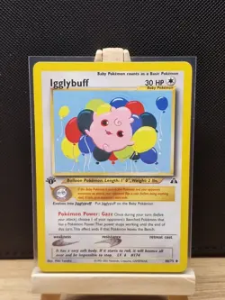 Pokemon TCG 2001 Neo Discovery 1st Edition Igglybuff 40/75 - Light Play - Image 1
