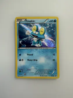 Pokemon Froakie XY03 XY Holo Black star promo decent condition - Image 1