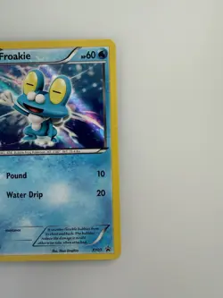 Pokemon Froakie XY03 XY Holo Black star promo decent condition - Image 3