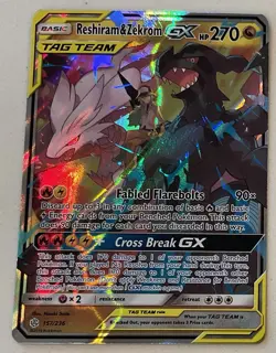 2019 Pokemon Reshiram And Zekrom GX Tag Team - Image 1