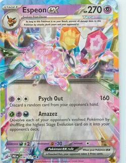 POKEMON TCG - Espeon ex 034/131 Prismatic Evolutions Holo NM - Image 1